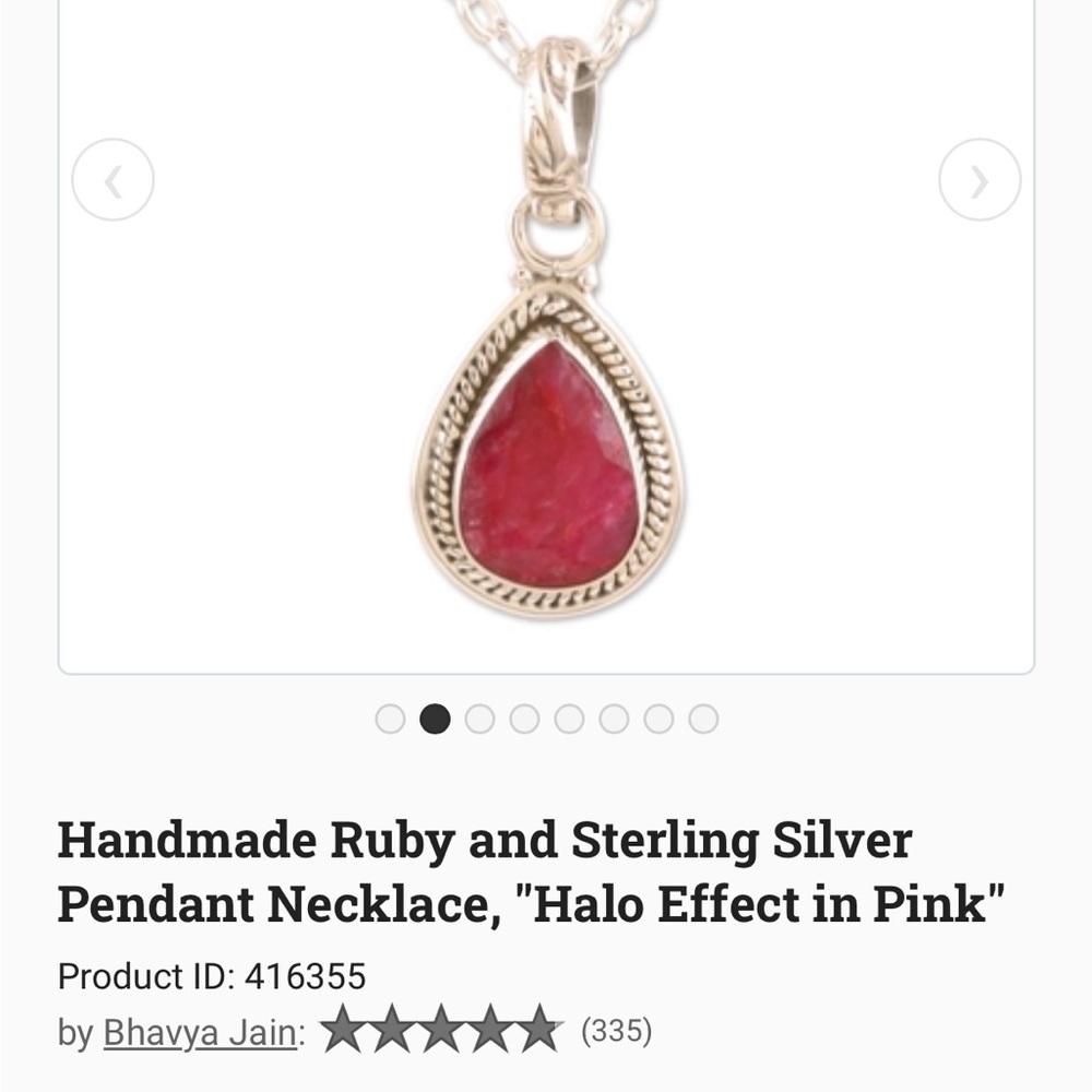 Ruby Necklace